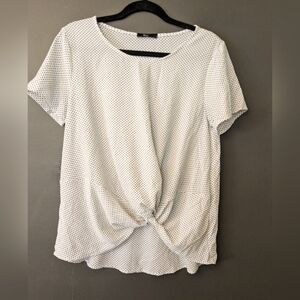 Tua Dots Blouse Top, Sz. MEDIUM